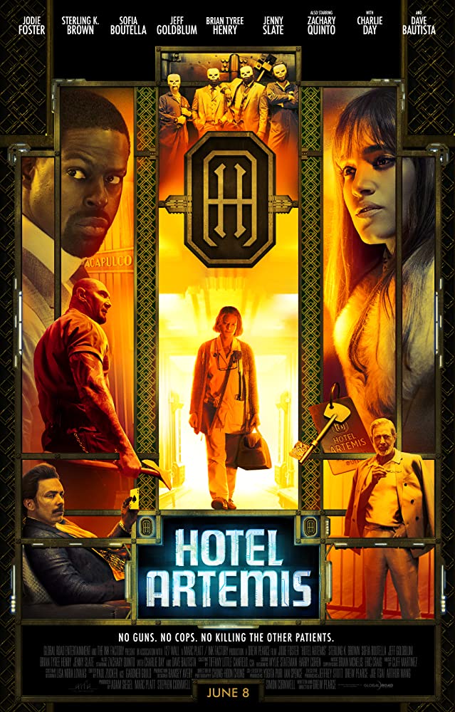 Hotel Artemis (2018) Review – Style over Sustenance